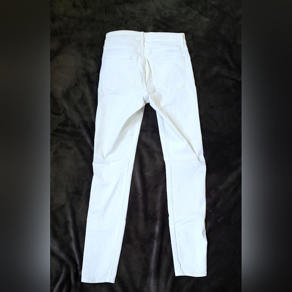 &Denim White Skinny Jeans - Picture 2 of 3